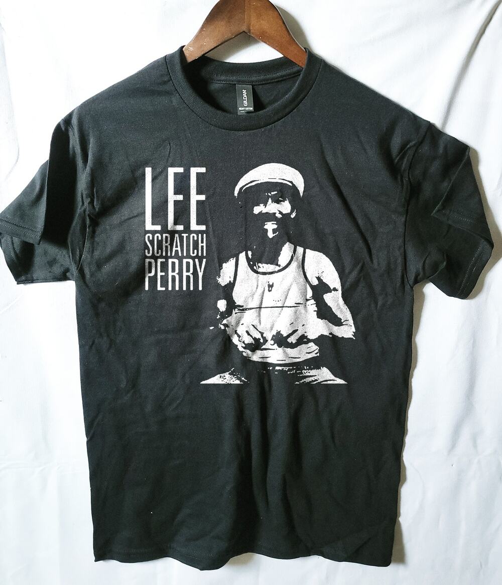 Lee Scratch Perry band t shirt  Size Medium Black